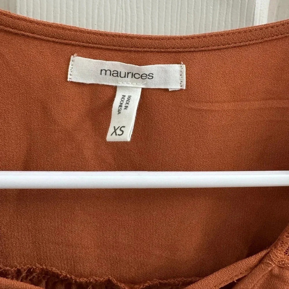 Maurices long sleeve flowy blouse - Picture 2 of 5